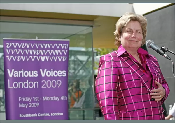 Sandy Toksvig at the Various Voices, Gay Singing Festival