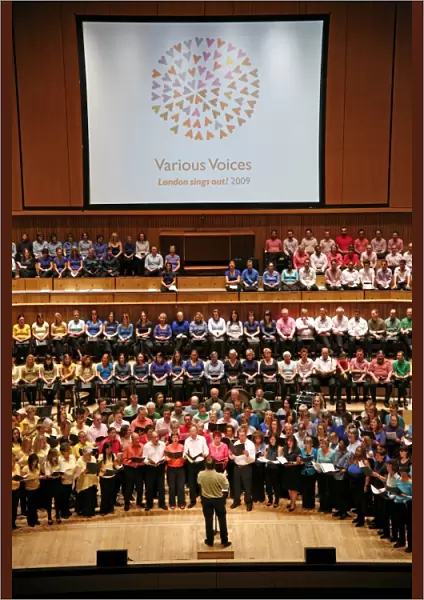 With One Voice at Various Voices, Singing Festival