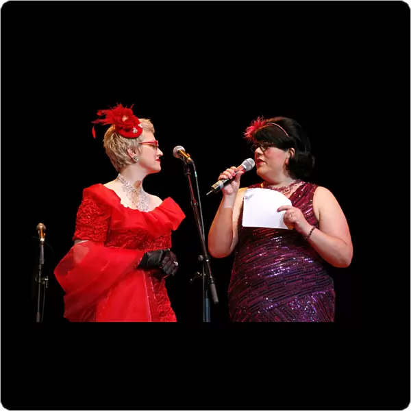 Amy Lame and Kathleen Holman, winner of Best in Show, Various Voices, Singing Festival