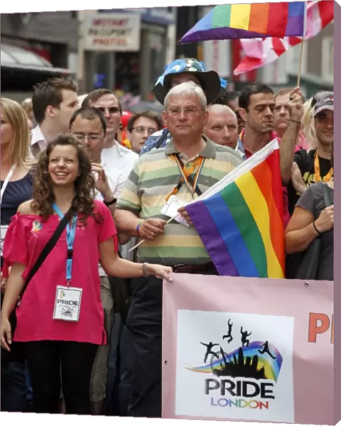Richard Barnes at the London Pride Parade 2009