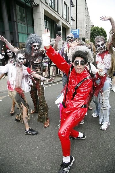 Michael Jackson lookalike at the London Pride Parade 2009