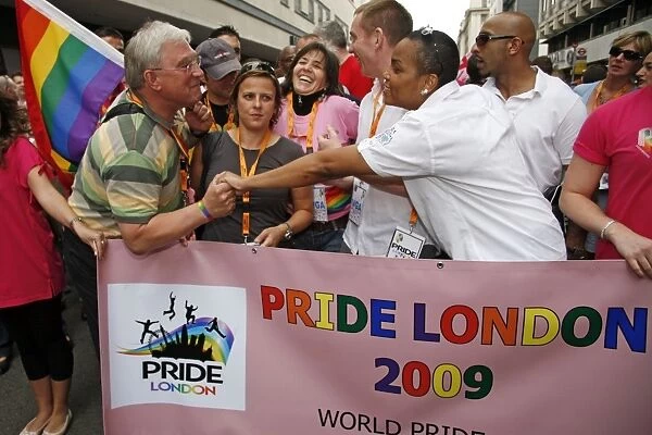 Richard Barnes, deputy mayor of London at the London Pride Parade 2009