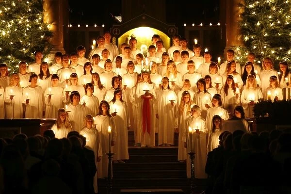 Sankta Lucia service