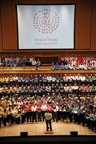 With One Voice at Various Voices, Singing Festival