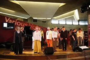 Images Dated 4th May 2009: Choral Master Class at Various Voices, Singing Festival