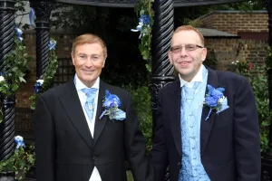 Clive and Allan wedding