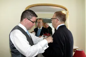 Clive and Allan wedding