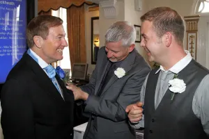 Clive and Allan wedding