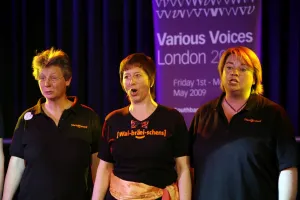 Die Wai-braei-schens at Various Voices, Singing Festival