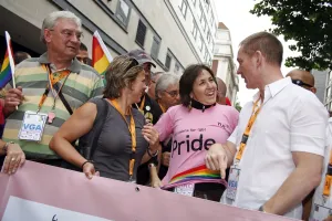 Richard Barnes, deputy mayor of London at the London Pride Parade 2009