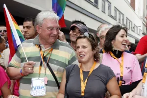 Richard Barnes, deputy mayor of London at the London Pride Parade 2009