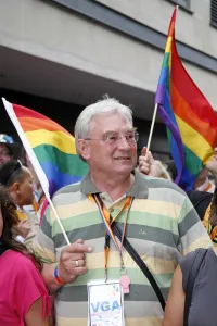 Richard Barnes, deputy mayor of London at the London Pride Parade 2009