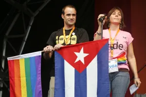 Mariela Castro at London Pride Parade 2009