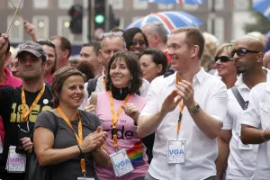 Rhona Cameron, Mariela Castro and Chris Bryant at London Pride Parade 2009 Rhona Cameron, Mariela Castro and Chris Bryant at London Pride Parade 2009