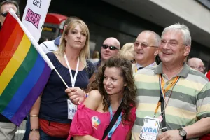 Richard Barnes, deputy mayor of London at the London Pride Parade 2009