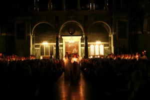 Sankta Lucia service