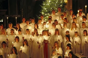 Sankta Lucia service
