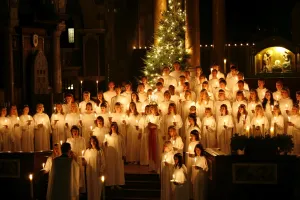 Sankta Lucia service
