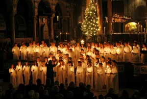 Sankta Lucia service