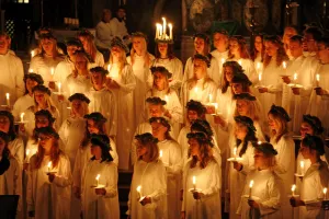 Sankta Lucia service