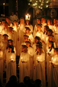 Sankta Lucia service