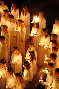 Sankta Lucia service