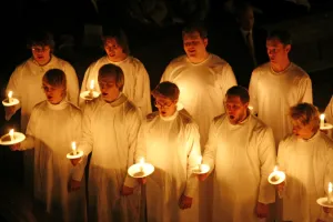 Sankta Lucia service