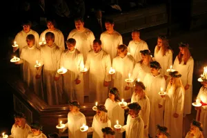 Sankta Lucia service