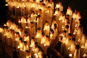 Sankta Lucia service