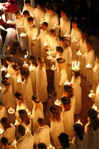 Sankta Lucia service
