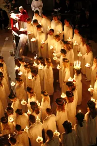 Sankta Lucia service