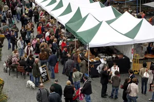 The Slow Food Market at Various Voices, Singing Festival