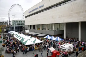 The Slow Food Market at Various Voices, Singing Festival