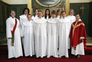 <b class=qtipBold><figcaption>Swedish Church Confirmations</figcaption></b><br>Swedish Church Confirmations at Ulrika Eleonora Swedish Church in London<br><em>© Paul Brown</em> Swedish Church Confirmations