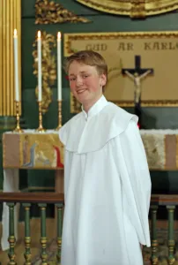 <b class=qtipBold><figcaption>Swedish Church Confirmations</figcaption></b><br>Swedish Church Confirmations at Ulrika Eleonora Swedish Church in London<br><em>© Paul Brown</em> Swedish Church Confirmations