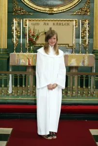 <b class=qtipBold><figcaption>Swedish Church Confirmations</figcaption></b><br>Swedish Church Confirmations at Ulrika Eleonora Swedish Church in London<br><em>© Paul Brown</em> Swedish Church Confirmations