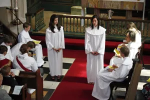 <b class=qtipBold><figcaption>Swedish Church Confirmations</figcaption></b><br>Swedish Church Confirmations at Ulrika Eleonora Swedish Church in London<br><em>© Paul Brown</em> Swedish Church Confirmations