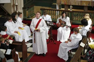 <b class=qtipBold><figcaption>Swedish Church Confirmations</figcaption></b><br>Swedish Church Confirmations at Ulrika Eleonora Swedish Church in London<br><em>© Paul Brown</em> Swedish Church Confirmations