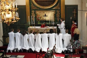 <b class=qtipBold><figcaption>Swedish Church Confirmations</figcaption></b><br>Swedish Church Confirmations at Ulrika Eleonora Swedish Church in London<br><em>© Paul Brown</em> Swedish Church Confirmations