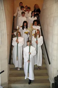 <b class=qtipBold><figcaption>Swedish Church Confirmations</figcaption></b><br>Swedish Church Confirmations at Ulrika Eleonora Swedish Church in London<br><em>© Paul Brown</em> Swedish Church Confirmations