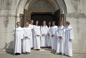 <b class=qtipBold><figcaption>Swedish Church Confirmations</figcaption></b><br>Swedish Church Confirmations at Ulrika Eleonora Swedish Church in London<br><em>© Paul Brown</em> Swedish Church Confirmations