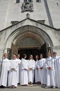 <b class=qtipBold><figcaption>Swedish Church Confirmations</figcaption></b><br>Swedish Church Confirmations at Ulrika Eleonora Swedish Church in London<br><em>© Paul Brown</em> Swedish Church Confirmations