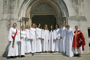 <b class=qtipBold><figcaption>Swedish Church Confirmations</figcaption></b><br>Swedish Church Confirmations at Ulrika Eleonora Swedish Church in London<br><em>© Paul Brown</em> Swedish Church Confirmations