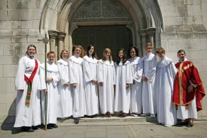 <b class=qtipBold><figcaption>Swedish Church Confirmations</figcaption></b><br>Swedish Church Confirmations at Ulrika Eleonora Swedish Church in London<br><em>© Paul Brown</em> Swedish Church Confirmations