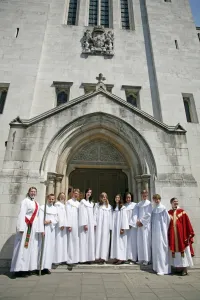<b class=qtipBold><figcaption>Swedish Church Confirmations</figcaption></b><br>Swedish Church Confirmations at Ulrika Eleonora Swedish Church in London<br><em>© Paul Brown</em> Swedish Church Confirmations