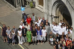 <b class=qtipBold><figcaption>Swedish Church Confirmations</figcaption></b><br>Swedish Church Confirmations at Ulrika Eleonora Swedish Church in London<br><em>© Paul Brown</em> Swedish Church Confirmations