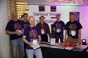 <b class=qtipBold><figcaption>Various Voices, Singing Festival</figcaption></b><br>Various Voices, Gay Singing Festival, Southbank Centre, London, England, 1st - 4th May 2009<br><em>© Paul Brown</em> Various Voices, Singing Festival