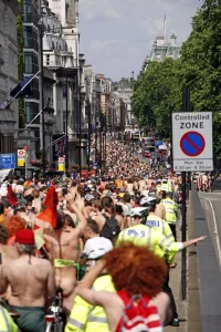 World Naked Bike Ride, London 2009
