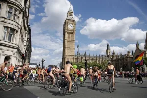 World Naked Bike Ride, London 2009