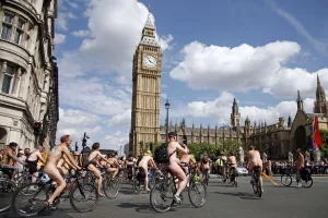 World Naked Bike Ride, London 2009